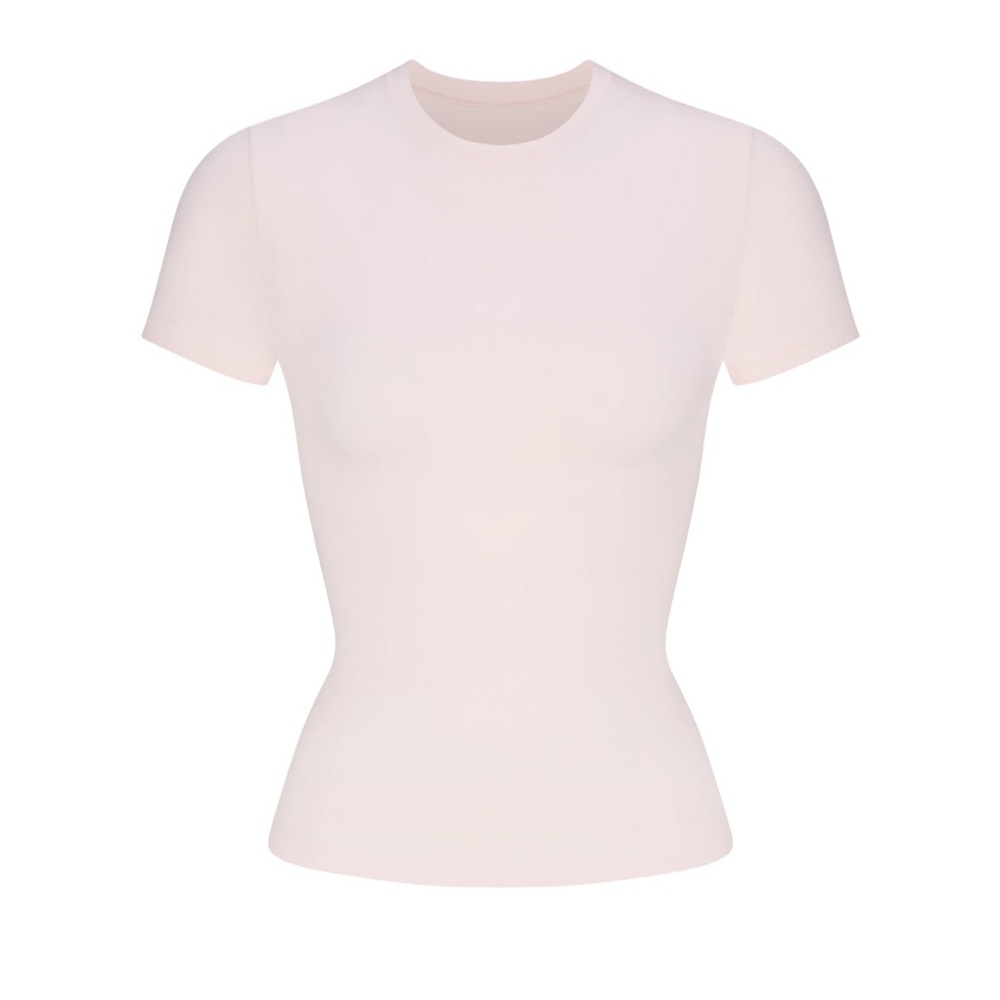 SKIMS Barely Pink Cotton T-Shirt